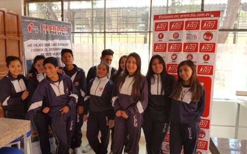 Hablar es Prevenir mantiene actividades con estudiantes de Quito